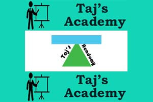 Tajs Academy / taj's academy/ Taj's Academy/ tajsacademy